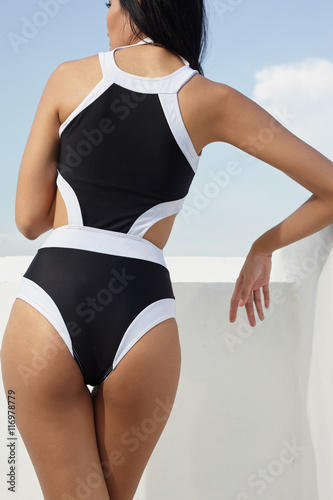 Asian fashion in swimwear