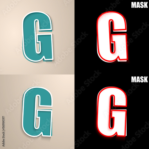 papierowa ikona z cieniem