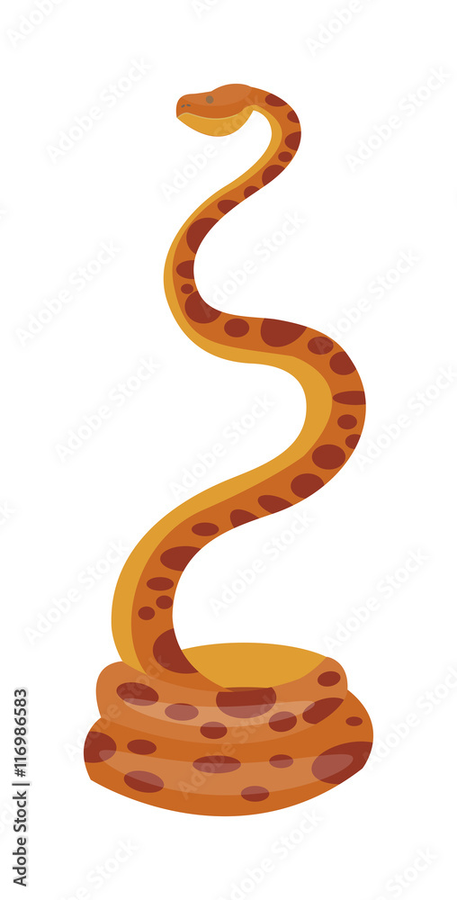 Obraz premium Python boa snake