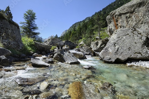 Hautes Pyrénées, Le Gave du Lutour photo