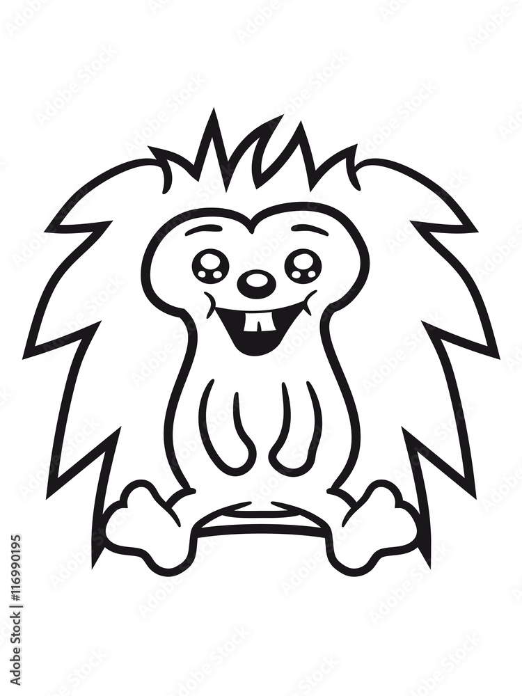 comic cartoon sitting sweet little cute hedgehog comic cartoon sitting sweet little cute hedgehog