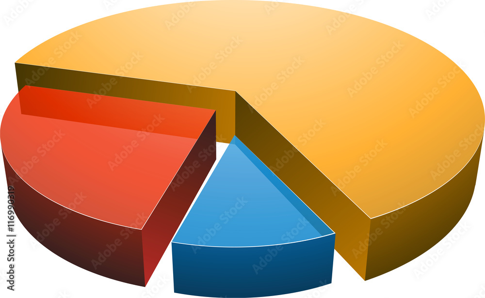 Obraz premium Digital charts illustration