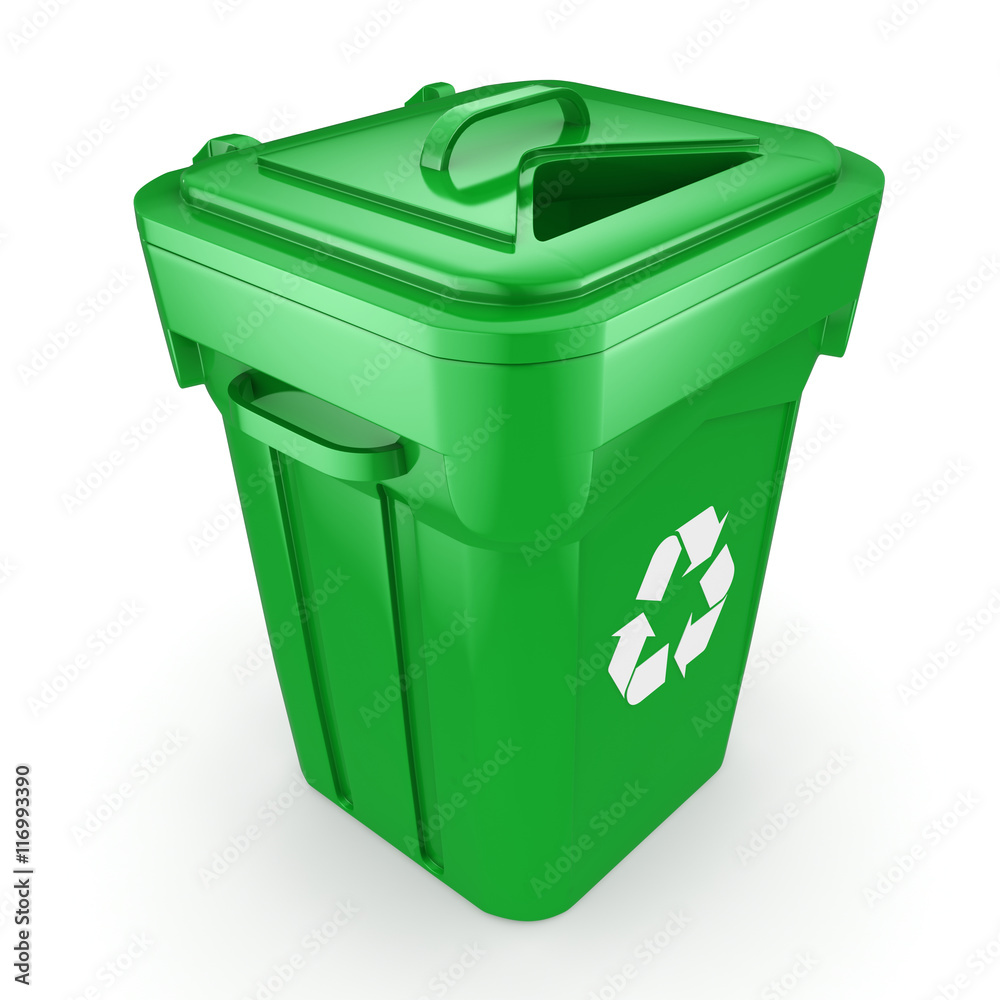 Green recycling Bin Green recycling Bin