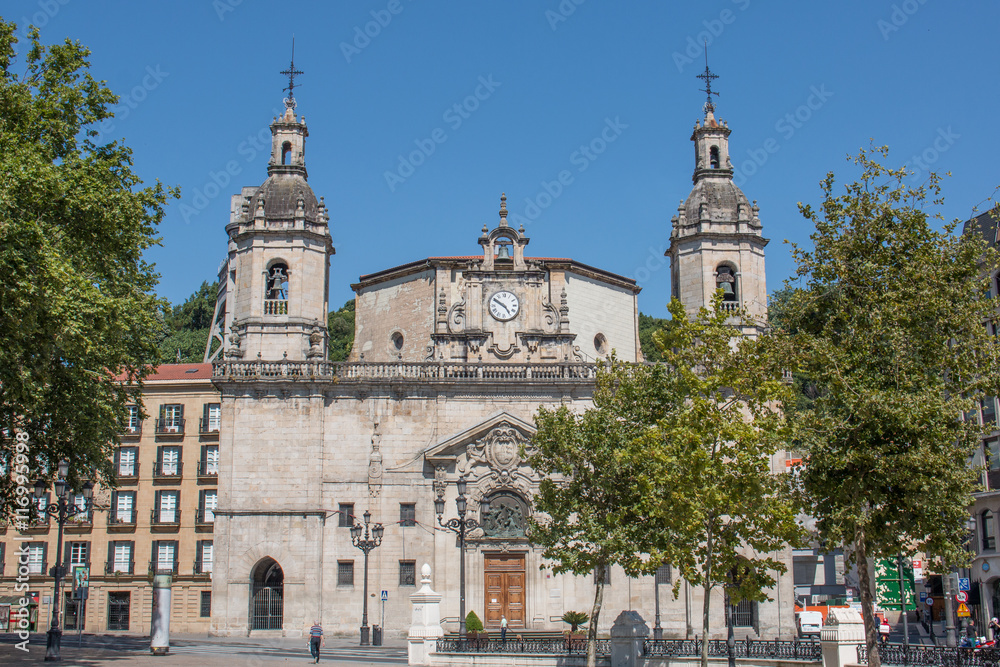Iglesia de San Nicolás Bilbao (Bilbo) Bizkaia (Vizcaya) Baskenland Spanien (España)