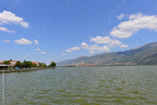 Pamvotida-See in Ionnina Griechenland