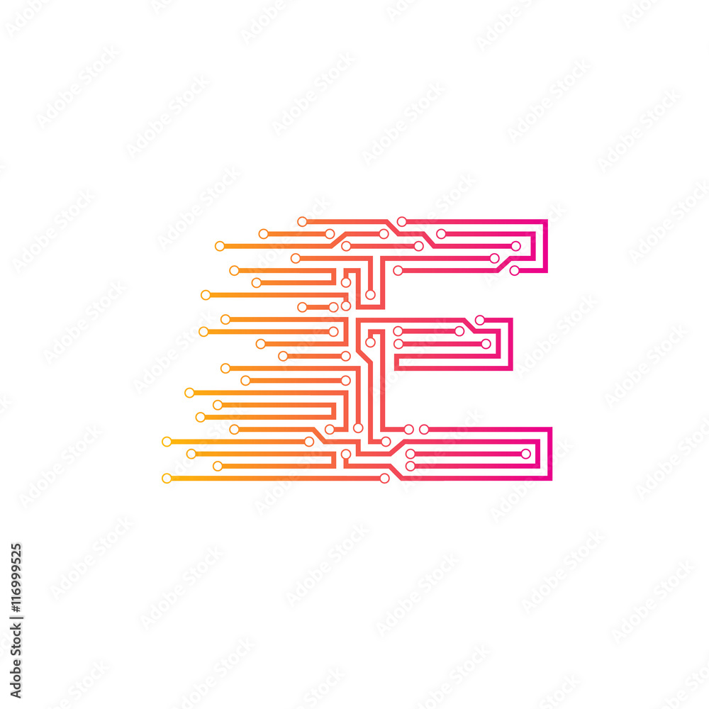 Letter E logo design template,technology,electronics,digital,logotype Letter E logo design template,technology,electronics,digital,logotype