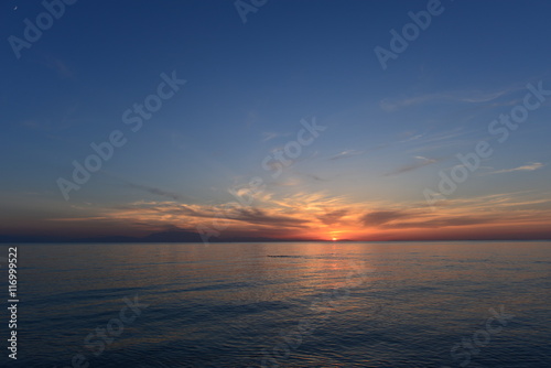 Sonnenuntergang in der griechischen Ägäis © Ilhan Balta