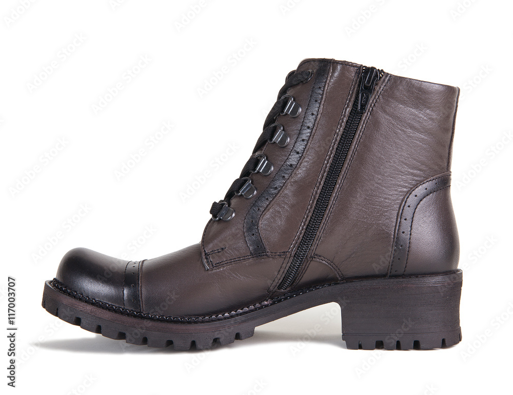 all-weather shoes isolated on a white background all-weather shoes isolated on a white background