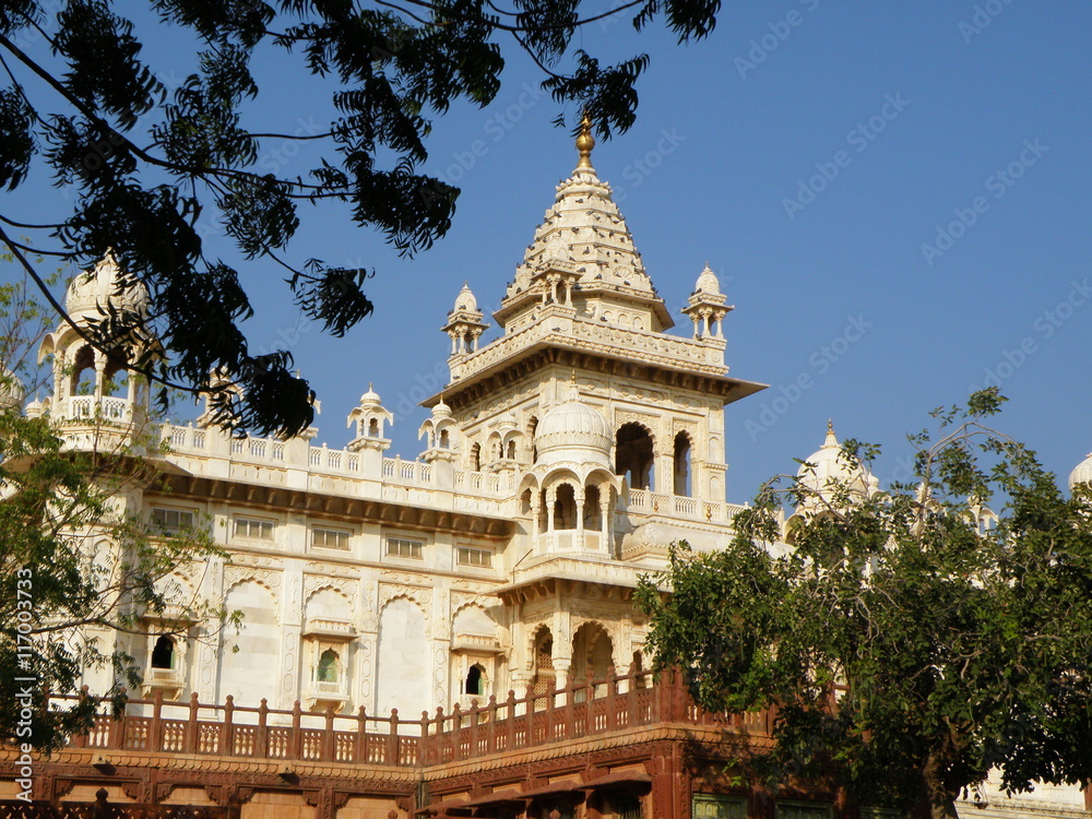 A Stunning Jainism Temple in Rajasthan, India, background, pattern