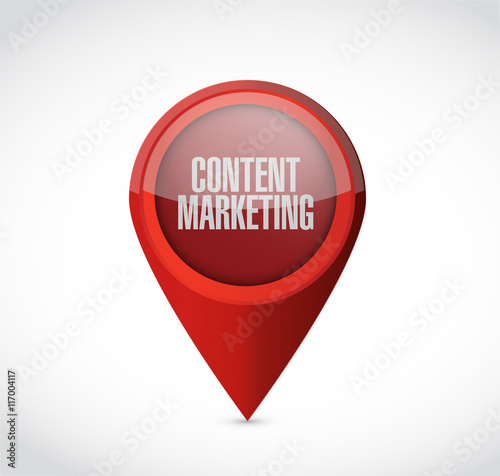 Free Download content marketing pointer sign concept - GFXLoad