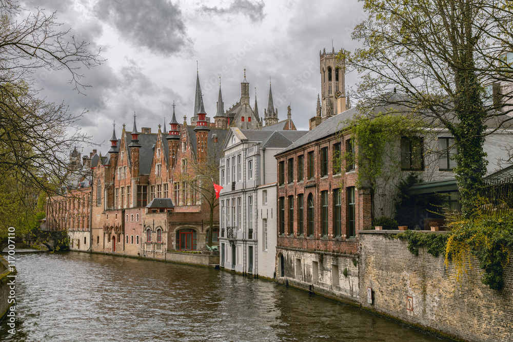 Obraz premium Brugge the romantic city