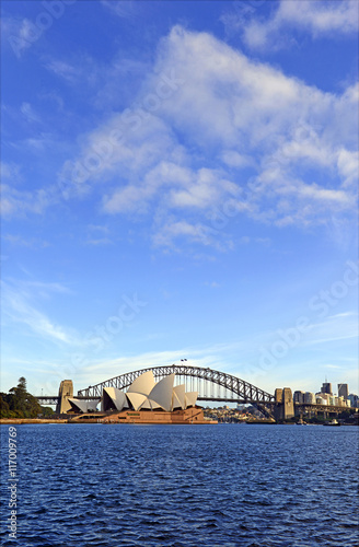 City skyline in Sydney Australia