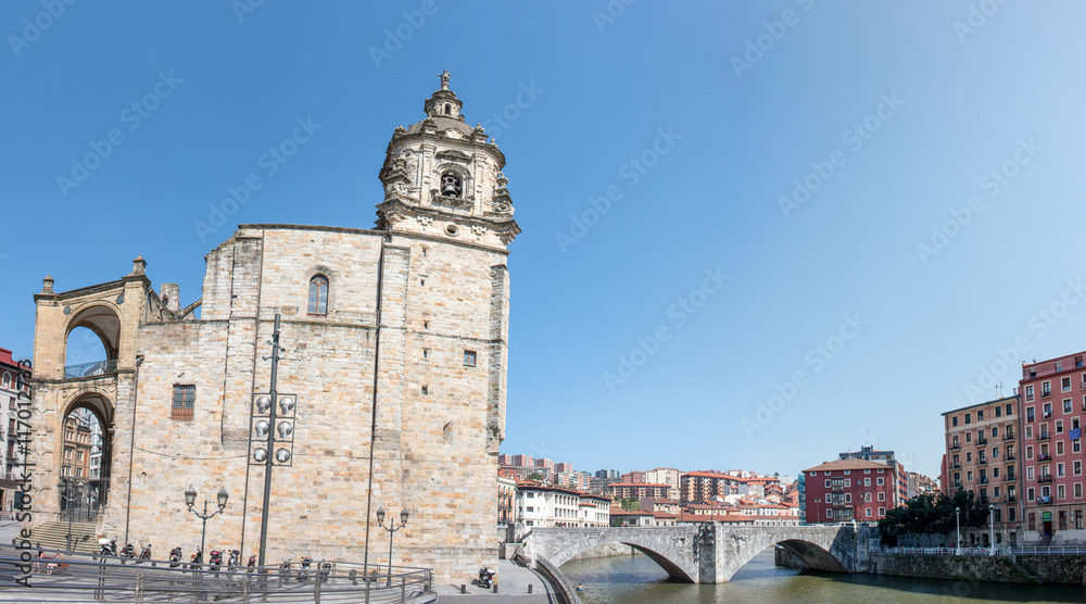 Iglesia de San Antón (San Anton eliza) Bilbao (Bilbo) Bizkaia (Vizcaya) Baskenland Spanien (España)