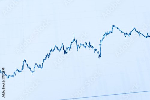 Detail graphics stock exchange
