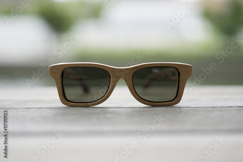 Wooden sunglasses 1