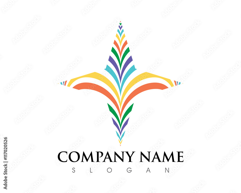 Abstract Star Logo Abstract Star Logo