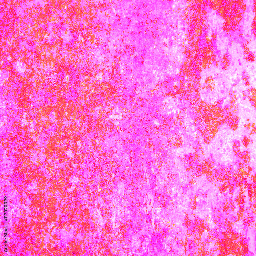 Abstract pink background texture of an old rusty wall