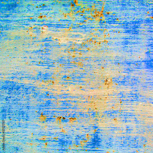 Abstract blue metal background