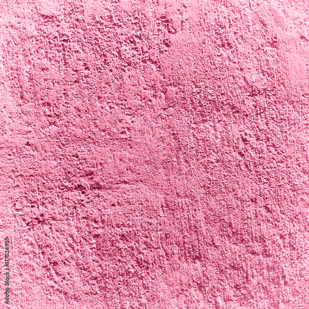 Fototapeta premium Texture pink plastered wall for background
