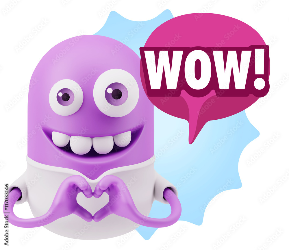 3d Rendering. Romantic Emoticon with hands forming a heart drawi 3d Rendering. Romantic Emoticon with hands forming a heart drawi
