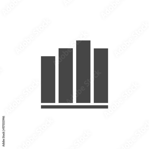 Graph Icon, Chart icon, chart vector icon