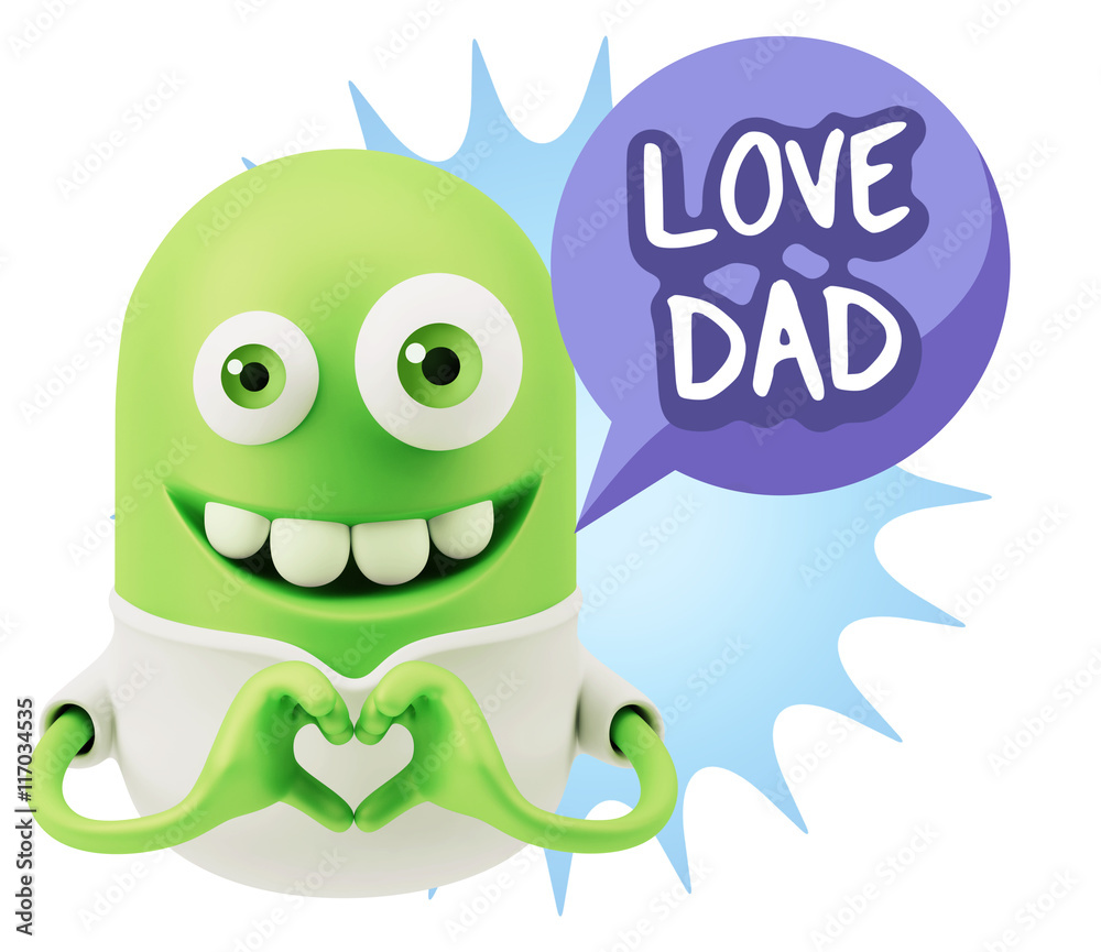 3d Rendering. Romantic Emoticon with hands forming a heart drawi 3d Rendering. Romantic Emoticon with hands forming a heart drawi