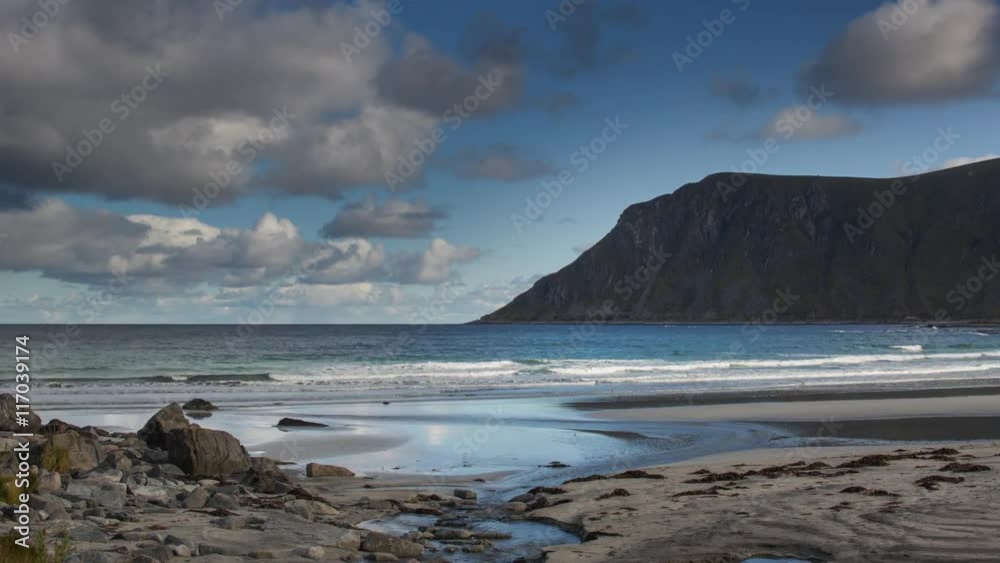 stunning beach in the lofoten islands norway stunning beach in the lofoten islands norway
