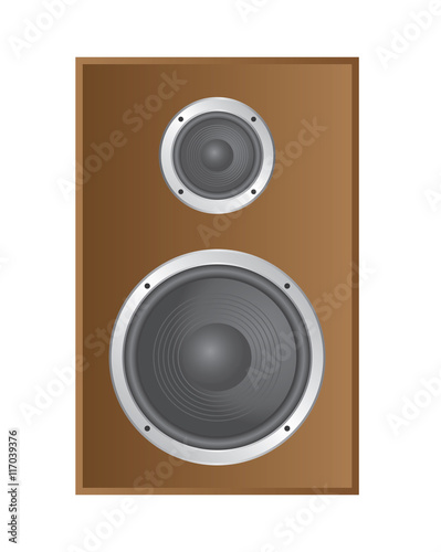 enceinte marron