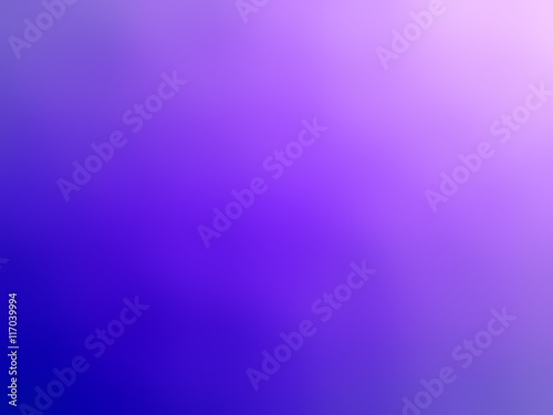 Abstract gradient blue purple colored blurred background