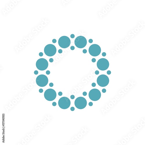 circle logo vector