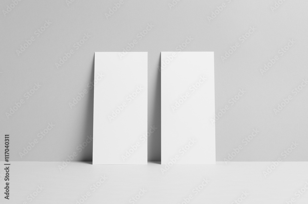 Dl Flyer Mock-Up - Wall Background Dl Flyer Mock-Up - Wall Background