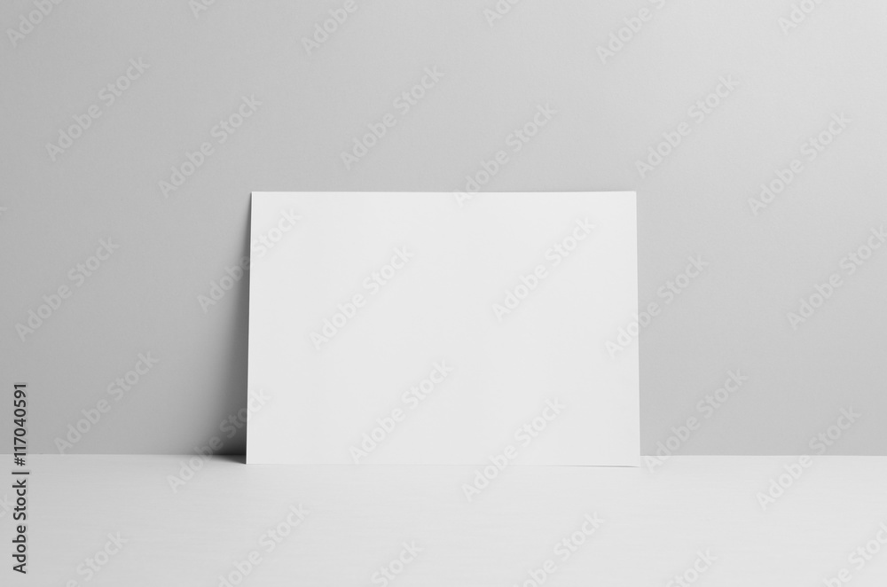 A4 Flyer Mock-Up - Wall Background A4 Flyer Mock-Up - Wall Background