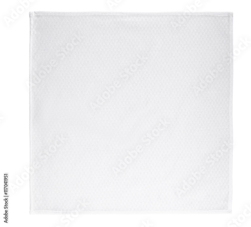 Cotton napkin isolated