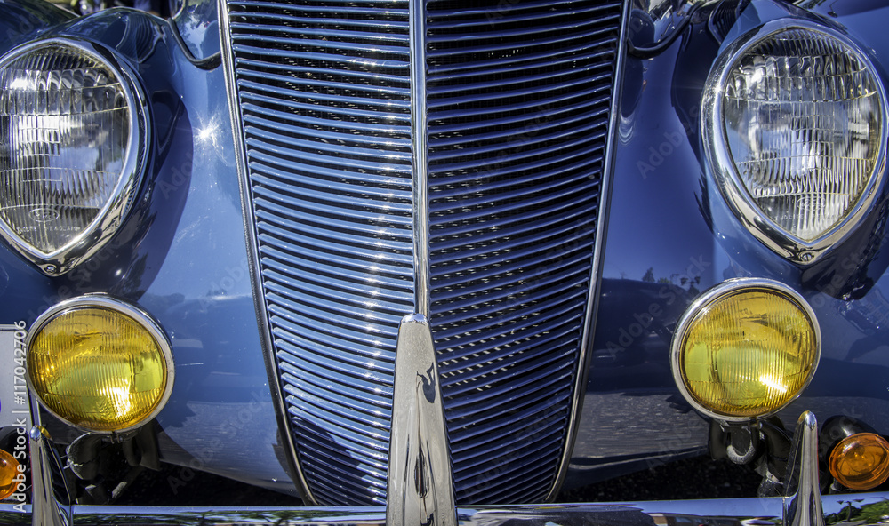 Detail of Vintage Car