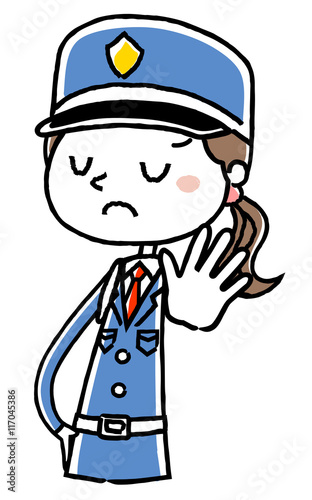 女性警備員：禁止
