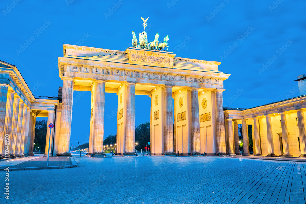 Brandenburger Tor (Brandenburg Gate) in Berlin, Germany