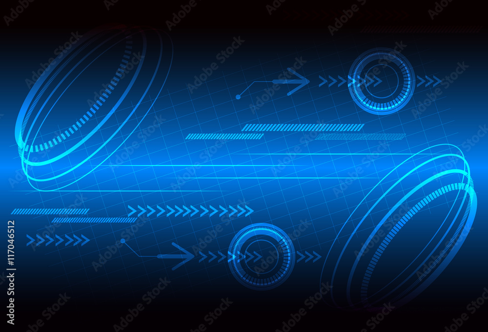 Abstract futuristic technology background Abstract futuristic technology background