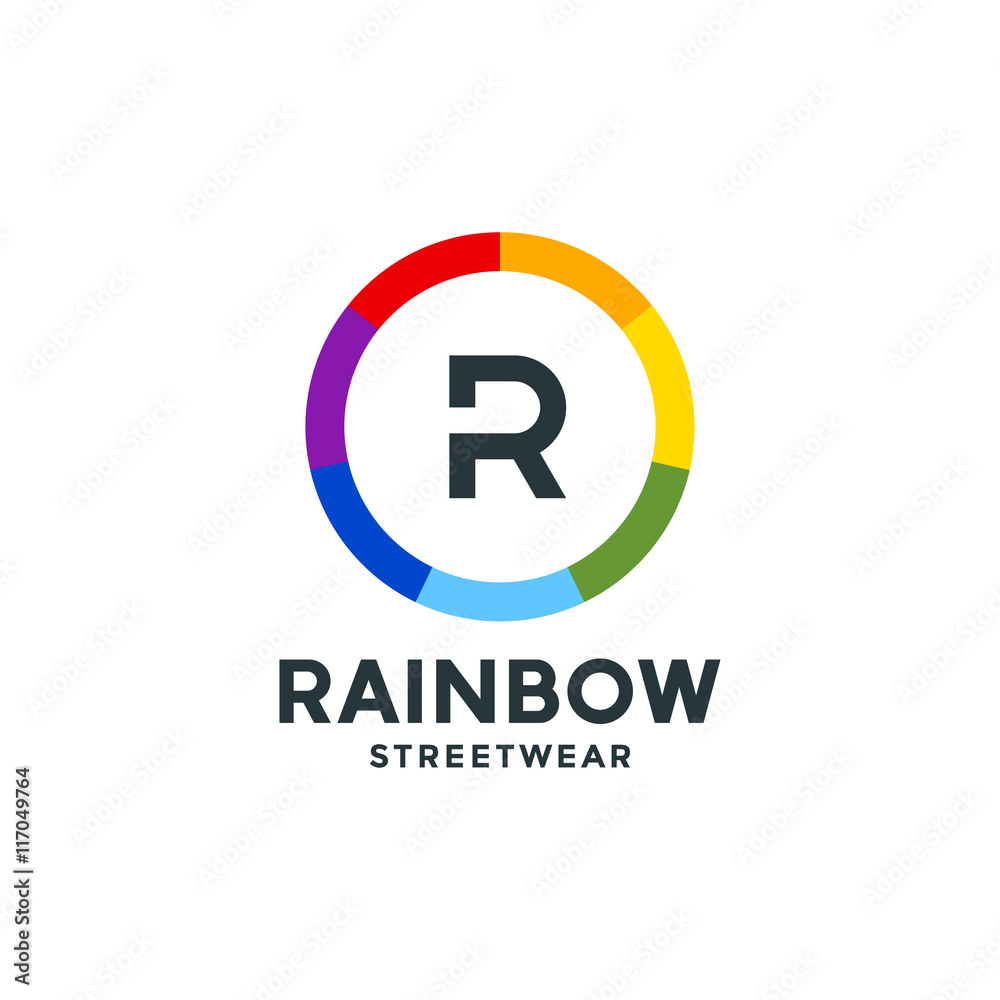 Colorful logo design element Colorful logo design element
