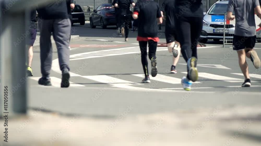 People racing in marathon, super slow motion 240fps
People racing in marathon, super slow motion 240fps