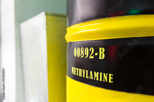 Barrel with methylamine photo