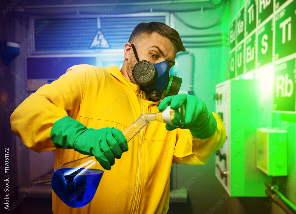 Man cooking meth Man cooking meth