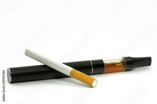 Zigarette und e-Zigarette