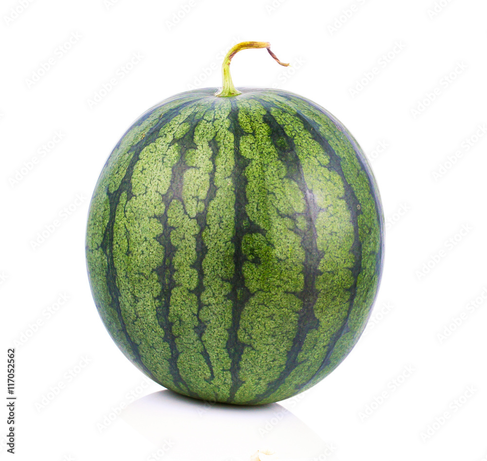 watermelon on white background watermelon on white background