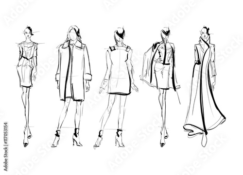 SKETCH. fashion girls