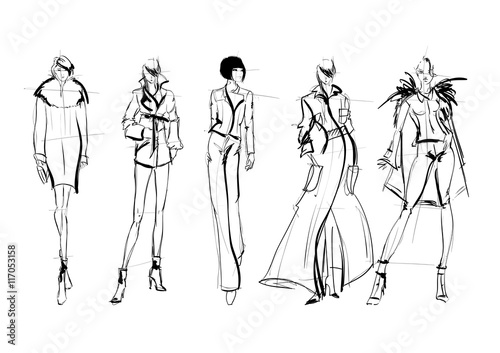 SKETCH. fashion girls