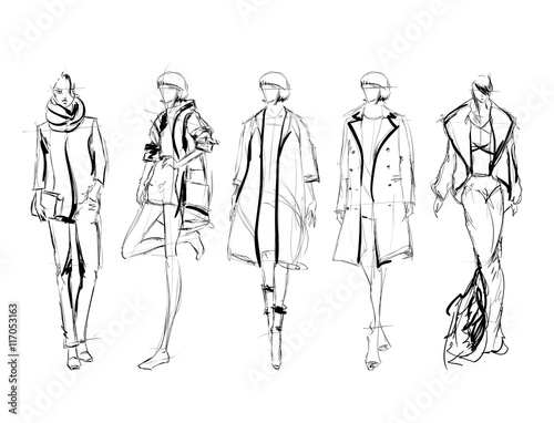 SKETCH. fashion girls