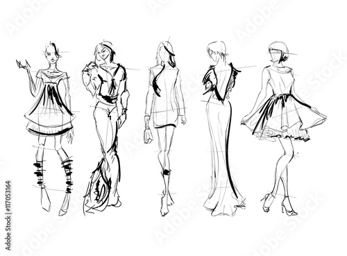 SKETCH. fashion girls