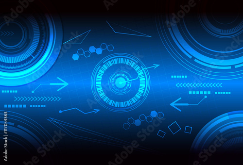 Abstract technology background, Vector illustration