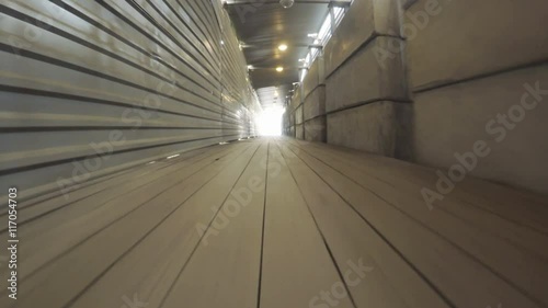 Wallpaper Mural Pedestrian crossing near construction site Torontodigital.ca