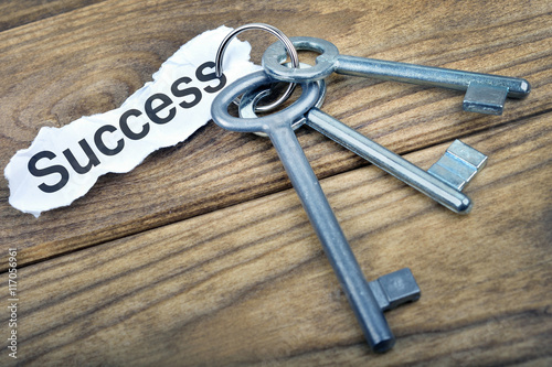 Key with message Success